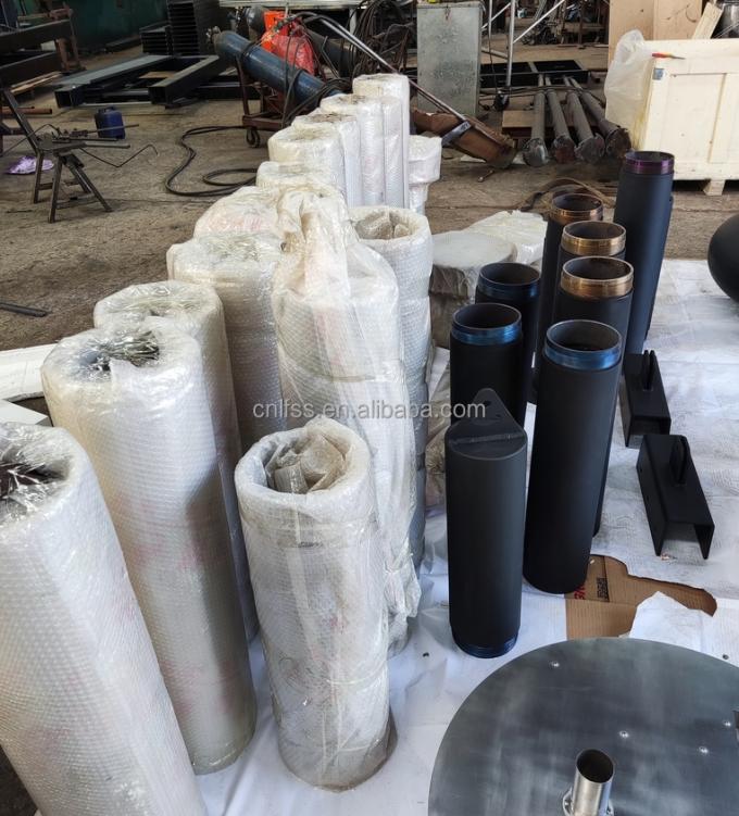 شومینه گاز سه طرفه از فولاد کربنی سیاه اروپایی گاز پروپان شومینه گاز طبیعی 7