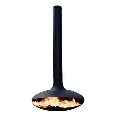 indoor fireplace suspended stove  contemporary burning stove forwood   steel  carbon fireplace hotels hanging