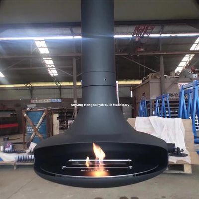 Suspended stove for hotels hanging indoorWood Burning decorative wood fireplaces indoor  Stove
