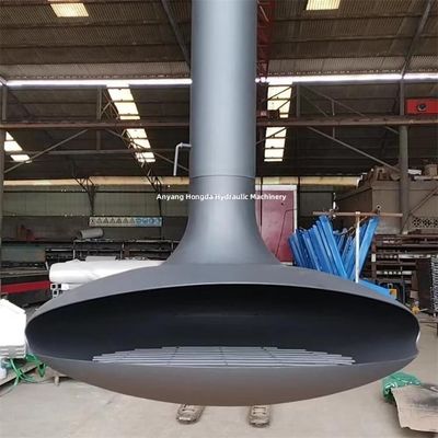 Suspended stove for hotels hanging indoorWood Burning decorative wood fireplaces indoor  Stove